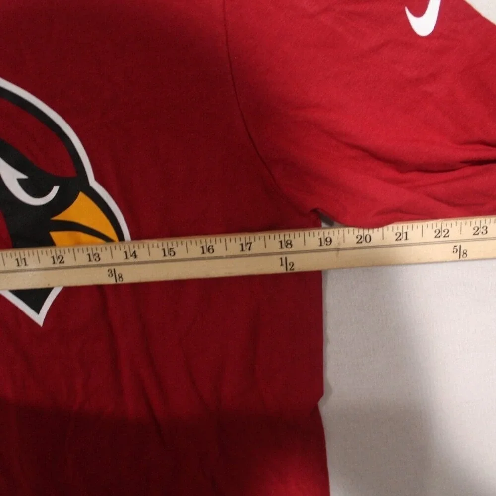 Nike Arizona Cardinals Men Red Long SleeveTee Shirt Size NWT Small